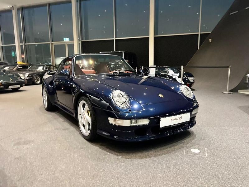 Ozeanblau met. Gebraucht 1997 Porsche 993 Turbo Coupé | 229.993 € - Bild 1/4