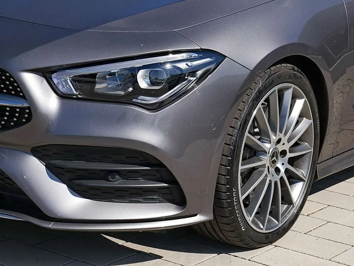 Gebraucht Mercedes CLA250 AMG 224 PS (164 kW) 2021 Metalliclack mountaingrau Coupé