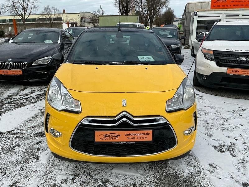 Gelb Gebraucht 2013 Citroën DS3 Cabriolet Sport Chic Cabrio | 4.490 € (Guter Preis) - Bild 1/4