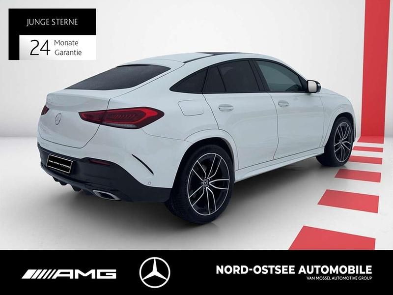 Gebraucht Mercedes GLE400 AMG 330 PS (242 kW) 2020 Manufaktur diamantweiß bright Coupé