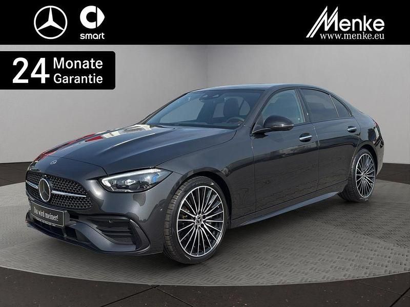 Metalliclack graphitgrau Gebraucht 2024 Mercedes C300 Premium Plus Limousine | 55.980 € - Bild 1/4