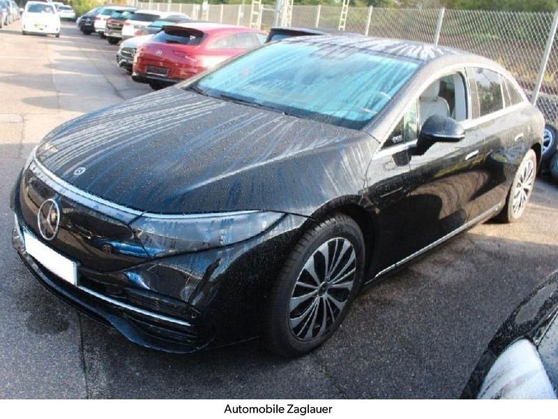 Schwarz Gebraucht 2023 Mercedes EQS450+ Advanced Plus Limousine | 54.500 € (Superpreis) - Bild 1/4