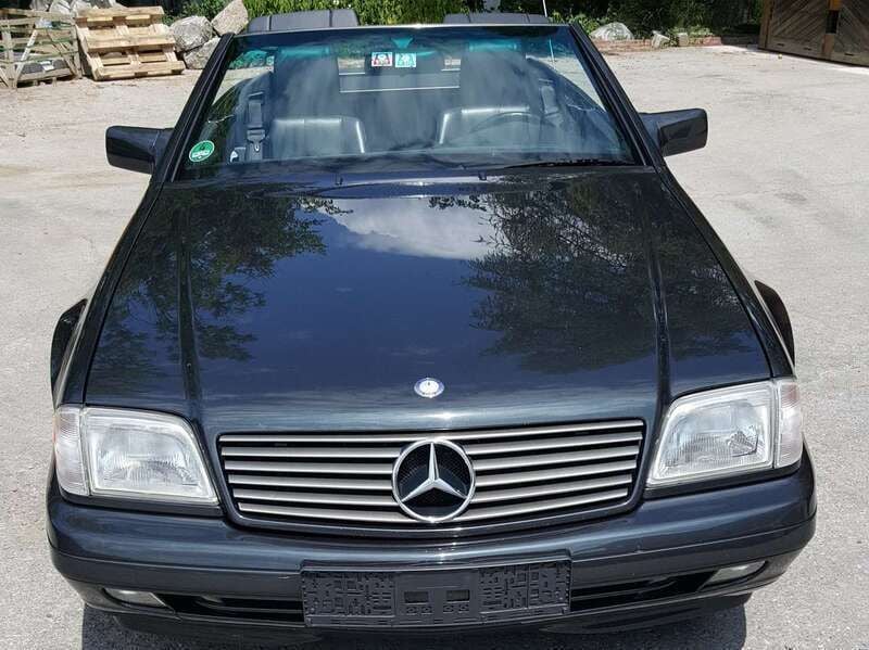 Schwarz Gebraucht 1992 Mercedes SL300 Cabrio | 22.500 € - Bild 1/4