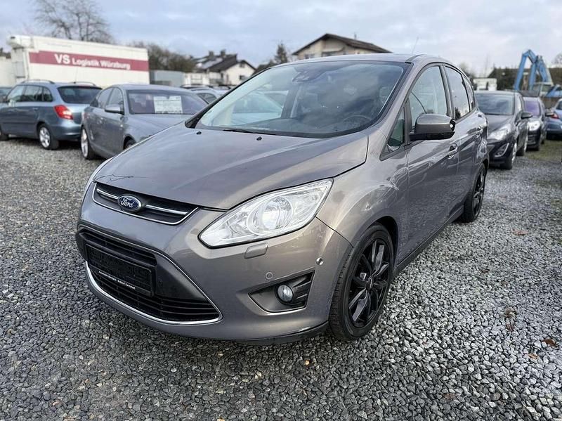 Brisbane braun (met.) Gebraucht 2014 Ford C-MAX SYNC Edition Van / Kleinbus | 4.999 € (Guter Preis) - Bild 1/4