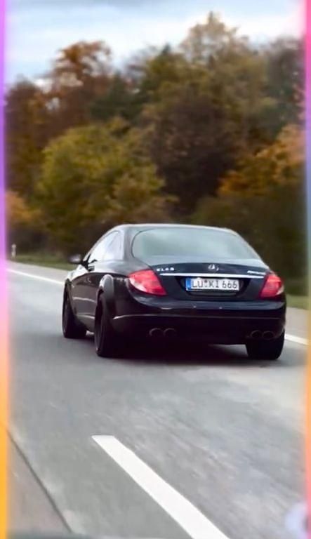 Gebraucht Mercedes CL500 387 PS (284 kW) 2007 Schwarz Coupé