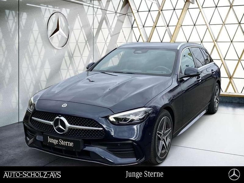 Cavansitblau metallic Gebraucht 2022 Mercedes C300 AMG Kombi | 37.399 € (Fairer Preis) - Bild 1/4