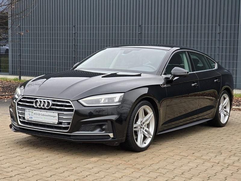 Gebraucht Audi A5 Sportback S-Line 190 PS (139 kW) 2019 Schwarz Kleinwagen