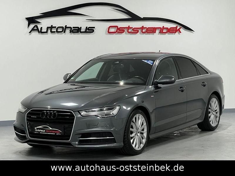 Grau Gebraucht 2015 Audi A6 S-Line Limousine | 19.990 € (Fairer Preis) - Bild 1/4