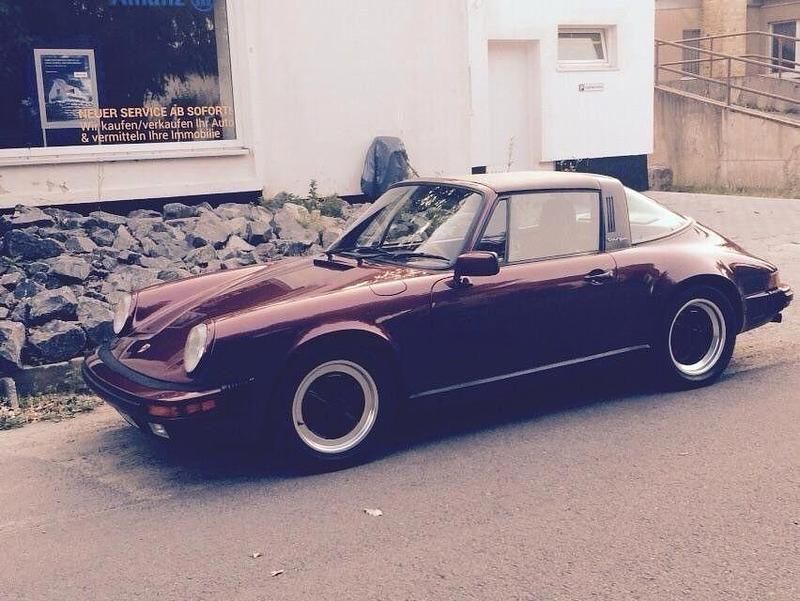 Rot Gebraucht 1985 Porsche 911 Carrera Cabriolet Cabrio | 65.000 € - Bild 1/4
