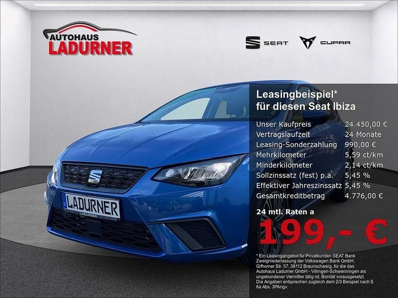 Blau Neu 2025 Seat Ibiza Limousine | 24.450 € (Guter Preis) - Bild 1/4