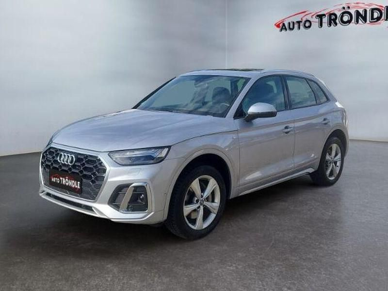 Silber Gebraucht 2021 Audi Q5 S-Line SUV | 38.790 € (Guter Preis) - Bild 1/4
