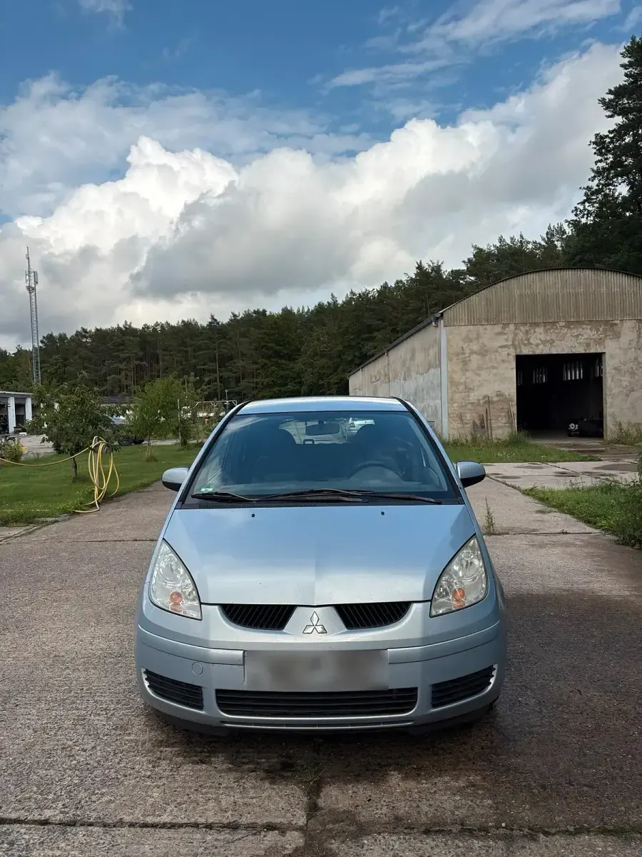 Gebraucht Mitsubishi Colt 108 PS (79 kW) 2007 Blau Kleinwagen