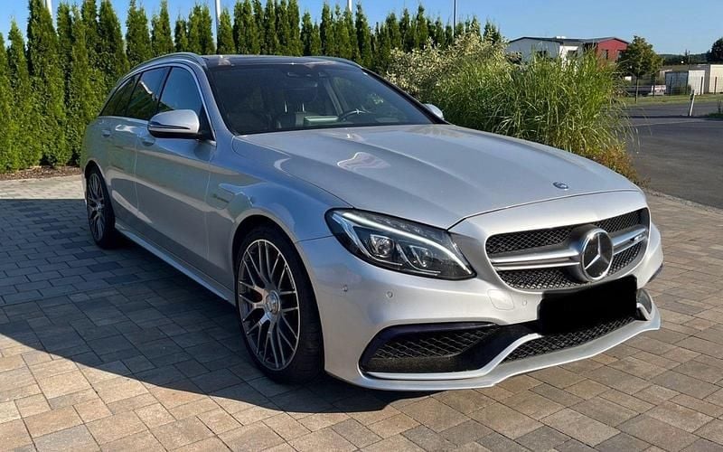 Silber Gebraucht 2016 Mercedes C63 AMG AMG Kombi | 49.900 € (Fairer Preis) - Bild 1/4
