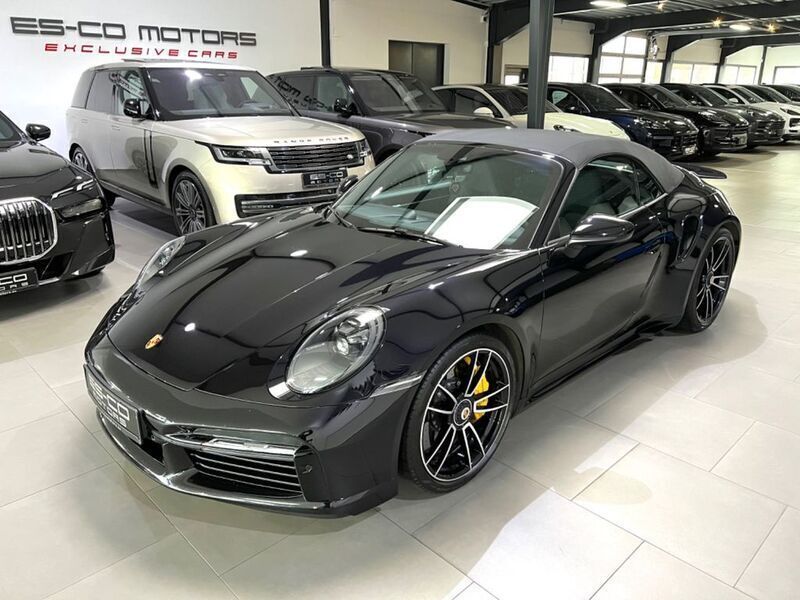 Schwarz metallic Gebraucht 2020 Porsche 911 Turbo S Cabriolet Cabrio | 169.900 € (Guter Preis) - Bild 1/4