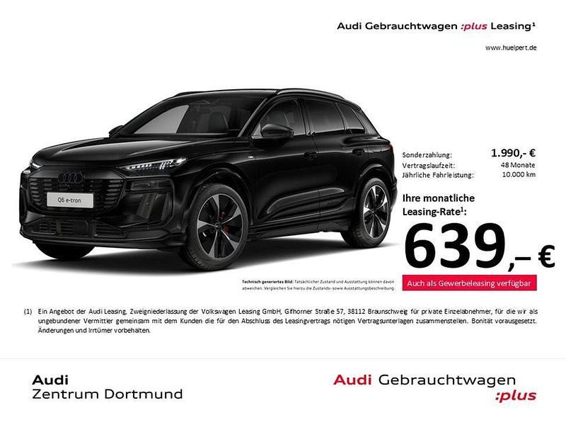 Gebraucht Audi Q6 e-tron S-Line 284 kW (387 PS) 2025 Schwarz SUV