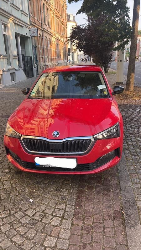 Rot Gebraucht 2020 Skoda Scala Kleinwagen | 12.999 € (Superpreis) - Bild 1/4