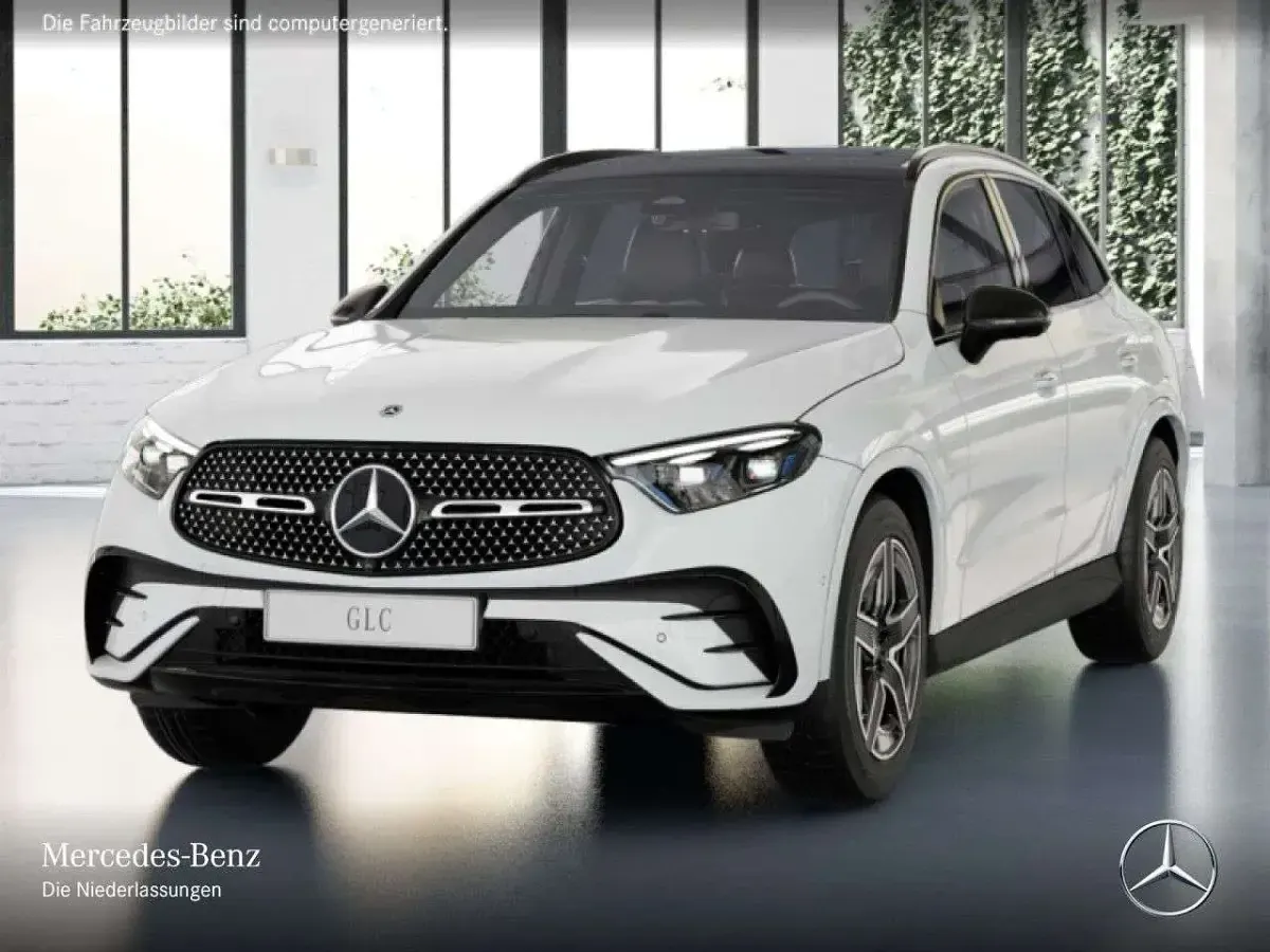 Gebraucht Mercedes GLC300 AMG 204 PS (150 kW) 2026 Weiß SUV