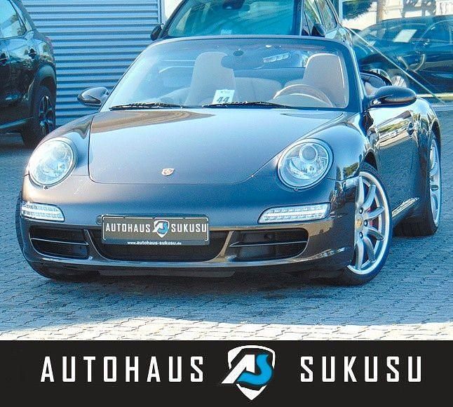 Braun Gebraucht 2008 Porsche 911 Carrera S Cabriolet Cabrio | 49.990 € (Guter Preis) - Bild 1/4