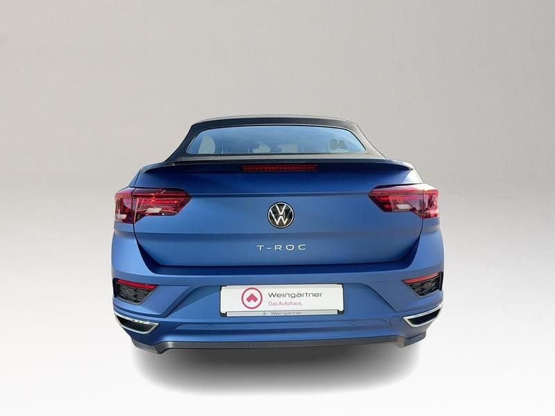Gebraucht VW T-Roc Cabriolet Beats 150 PS (110 kW) 2022 Blau Cabrio