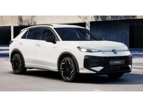Weiß (0q pure white) Neu 2025 VW T-Roc R-line SUV | 41.500 € (Teuer) - Bild 1/4