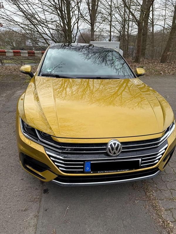 Gebraucht VW Arteon R-line 239 PS (175 kW) 2017 Gelb Kleinwagen