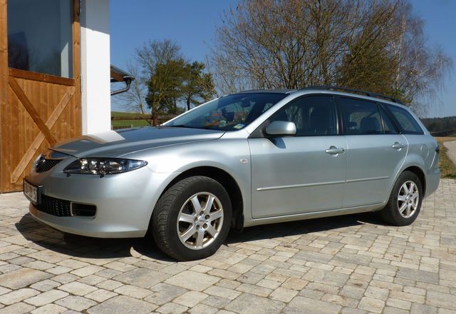 Gebraucht Mazda 6 143 PS (105 kW) 2007 Silber metallic Kombi