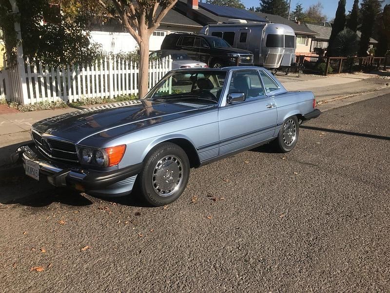 Gebraucht Mercedes 560 1988 Blau Cabrio