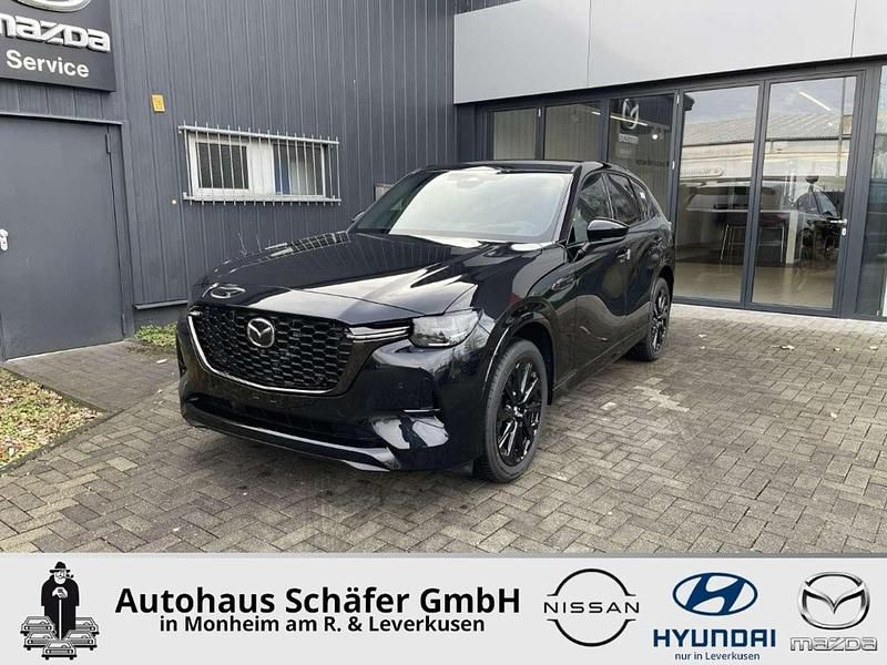 Jet black Neu 2025 Mazda CX-60 Homura-Line SUV | 52.448 € (Superpreis) - Bild 1/4