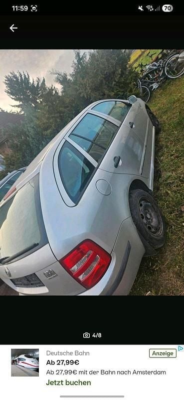 Gebraucht Skoda Fabia 75 PS (55 kW) 2002 Silber Kombi