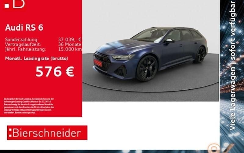 Blau Neu 2025 Audi RS6 Ambiente Kombi | 145.990 € (Guter Preis) - Bild 1/4