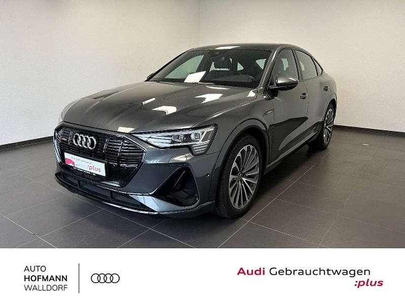 Daytonagrau perleffekt Gebraucht 2021 Audi e-tron Sportback S-Line SUV | 49.550 € (Teuer) - Bild 1/4