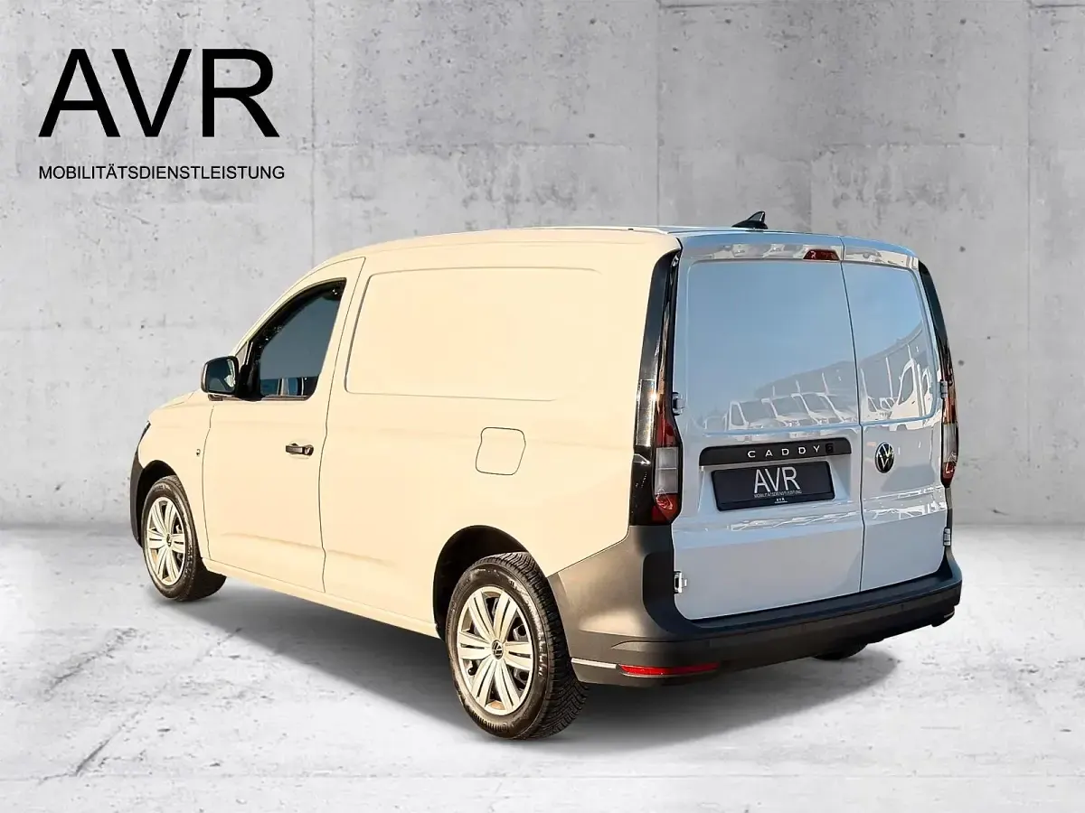 Gebraucht VW Caddy 122 PS (89 kW) 2020 Weiß Van / Kleinbus