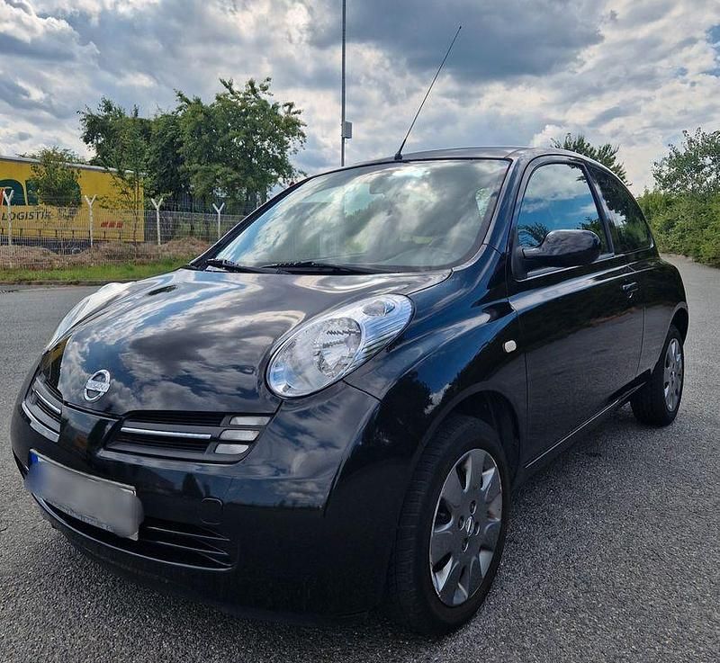 Schwarz Gebraucht 2005 Nissan Micra Kleinwagen | 2.599 € (Etwas zu teuer) - Bild 1/4