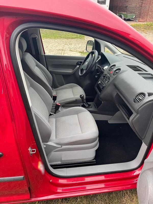 Gebraucht VW Caddy Life 109 PS (80 kW) 2008 Rot Van / Kleinbus