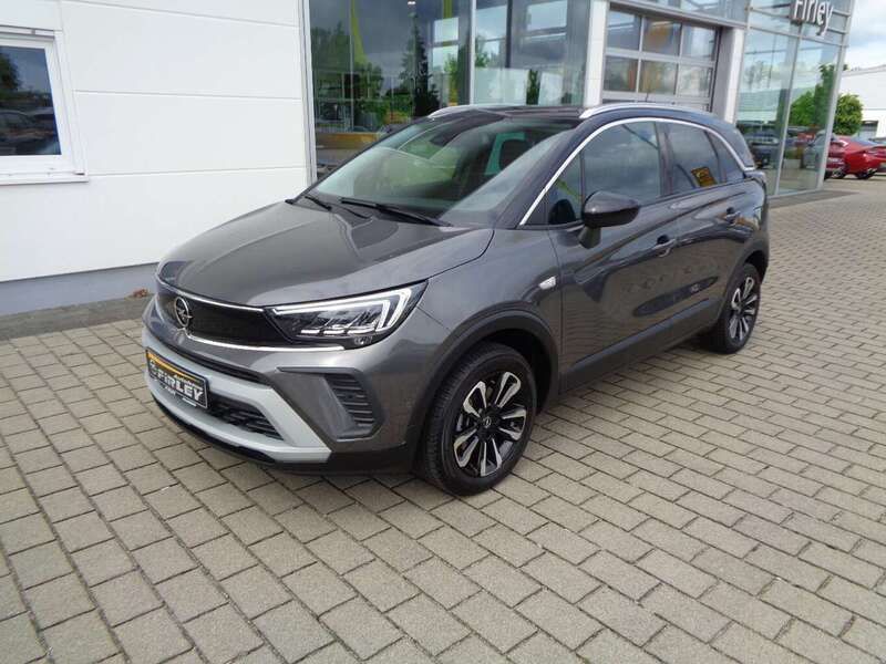 Vulkan grau Gebraucht 2024 Opel Crossland Elegance SUV | 19.900 € (Fairer Preis) - Bild 1/4