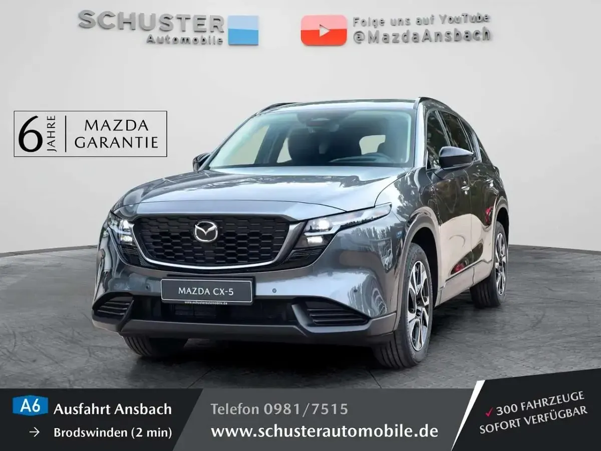 Neu Mazda CX-5 141 PS (103 kW) 2026 Schwarz SUV