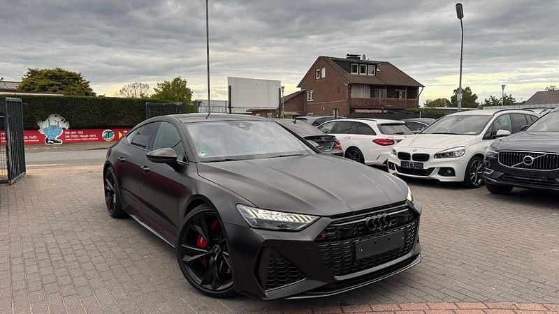 Schwarz (schwarz matt ) Gebraucht 2024 Audi RS7 Sportback Performance Kleinwagen | 137.900 € - Bild 1/4
