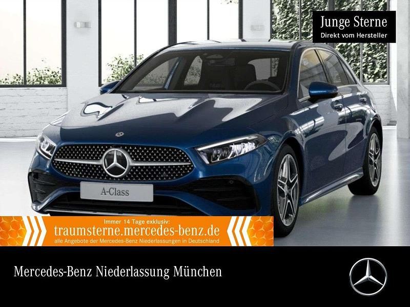 Blau Gebraucht 2024 Mercedes A250 Advanced Plus Limousine | 31.990 € (Guter Preis) - Bild 1/3