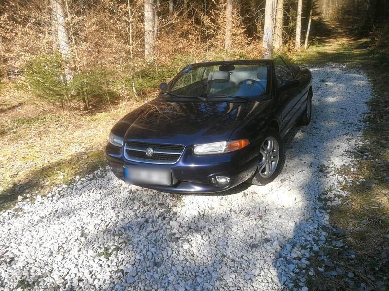 Blau Gebraucht 1999 Chrysler Stratus Cabrio | 499 € - Bild 1/4
