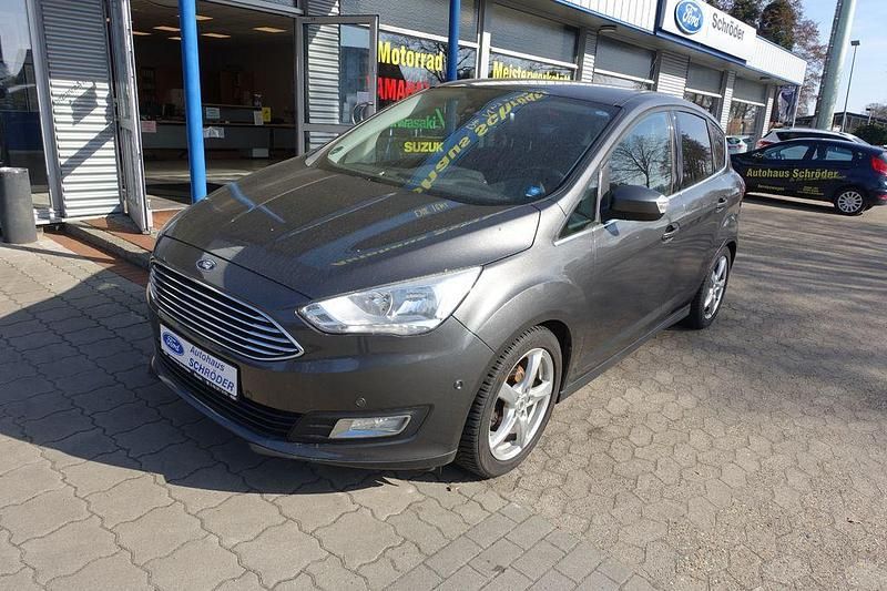 Gebraucht Ford C-MAX Titanium 120 PS (88 kW) 2015 Grau Van / Kleinbus