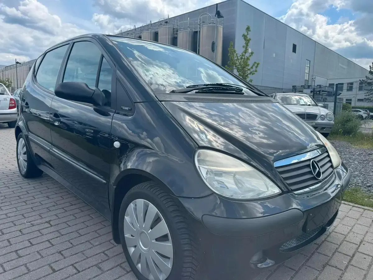 Gebraucht Mercedes A160 2001 Schwarz Kleinwagen