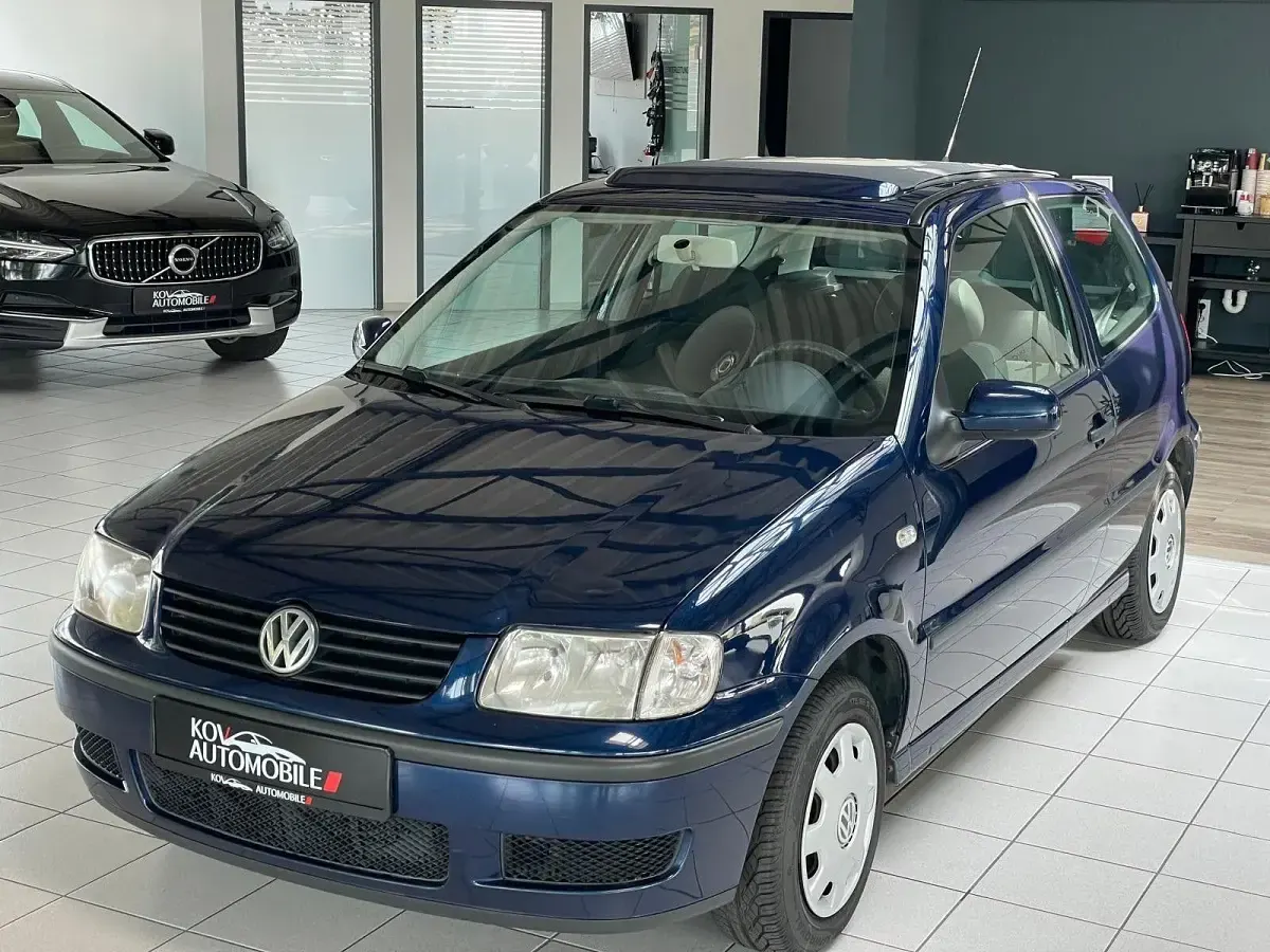Gebraucht VW Polo 60 PS (44 kW) 2001 Blau Kleinwagen