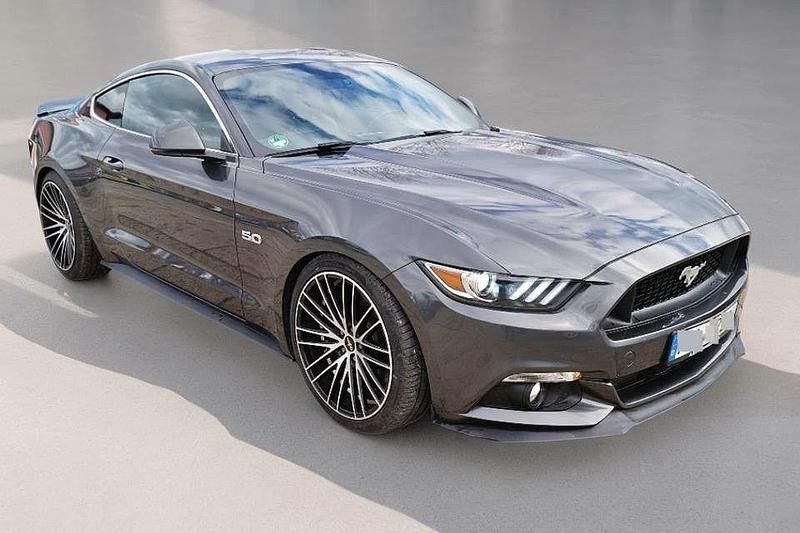 Gebraucht Ford Mustang GT 421 PS (309 kW) 2017 Magnetic grey Coupé