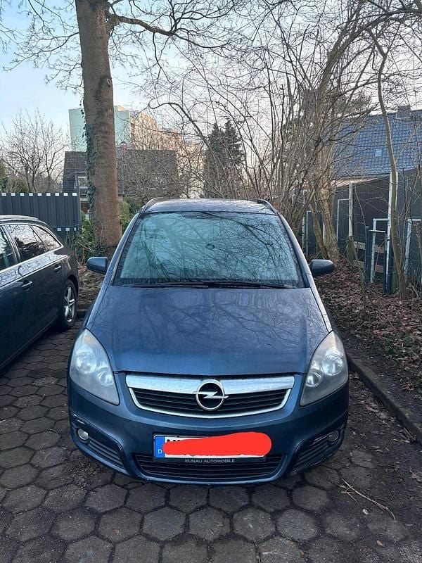 Blau Gebraucht 2007 Opel Zafira Van / Kleinbus | 950 € (Superpreis) - Bild 1/4
