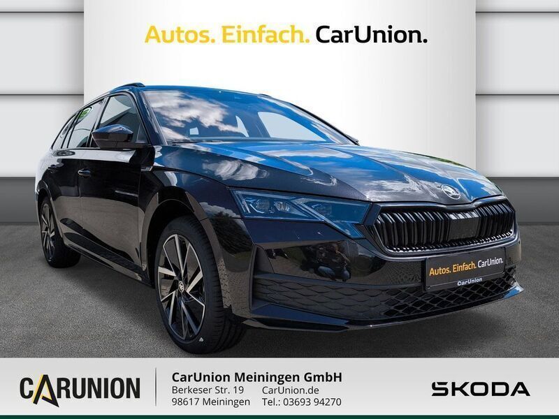 Gebraucht Skoda Octavia SportLine 150 PS (110 kW) 2024 Schwarz Kombi