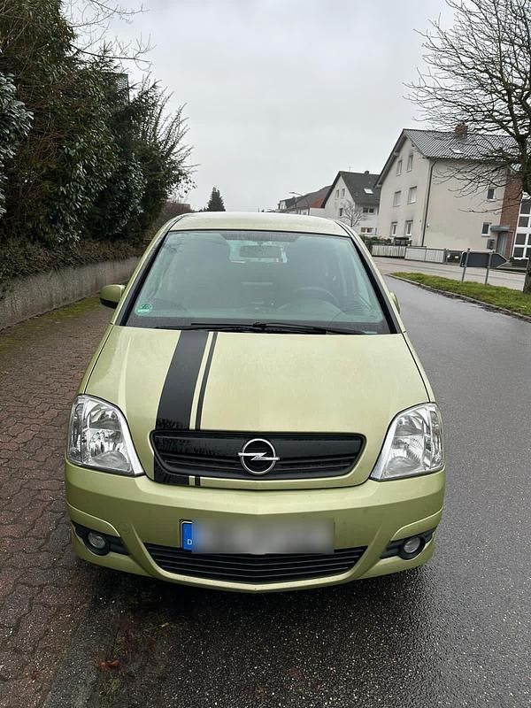 Gebraucht Opel Meriva 75 PS (55 kW) 2007 Grün Van / Kleinbus