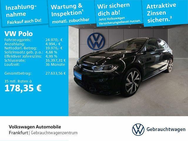 Deep black perleffekt Gebraucht 2023 VW Polo R-line Limousine | 24.970 € (Etwas zu teuer) - Bild 1/4