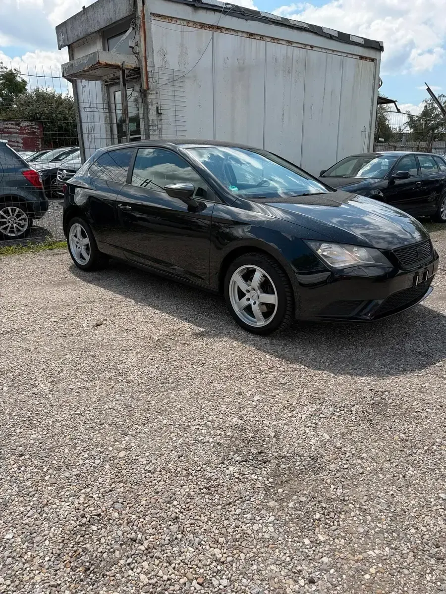 Gebraucht Seat Leon 110 PS (80 kW) 2013 Schwarz Coupé