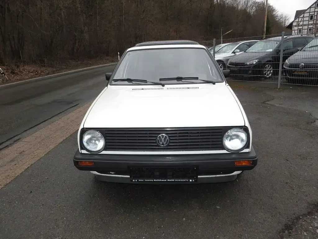 Gebraucht VW Golf II 75 PS (55 kW) 1987 Weiß Kleinwagen