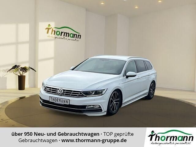 Pure white Gebraucht 2018 VW Passat Comfortline Kombi | 26.490 € - Bild 1/2